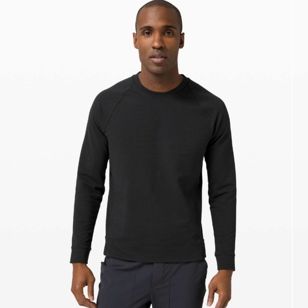 Lululemon City Sweat Crewneck. Long Sleeve. Black. Men Size XXL.